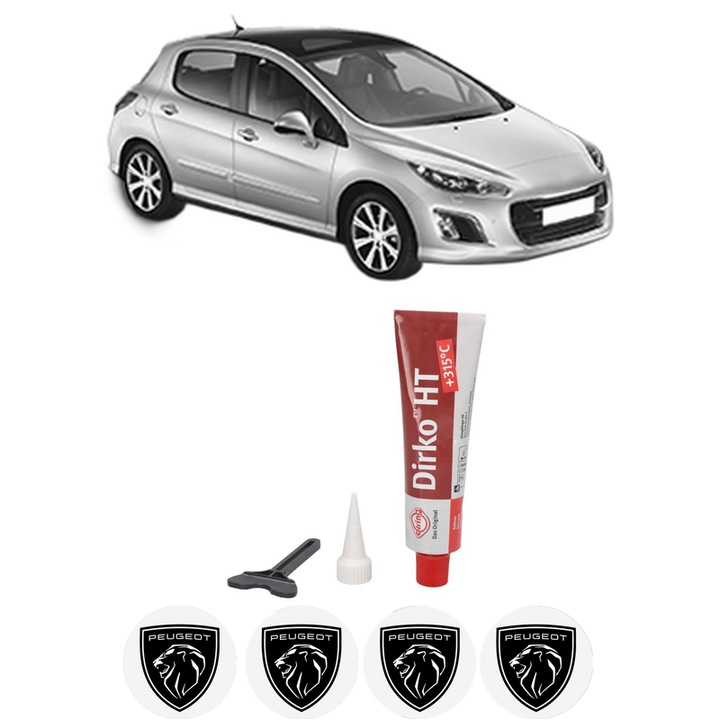 Set garnitura chiuloasa capac culbutori PEUGEOT 308 I (4A_, 4C_) 1.4 16V din 2007-2014 KW 70 CP 95 CMC 1397, Auto, Elring, 4x Stikere auto cu PEUGEOT