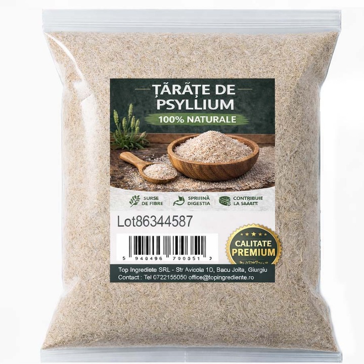 Tarate de Psyllium – Superaliment natural 250g