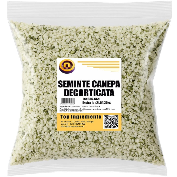Seminte de Canepa Decorticate 1kg