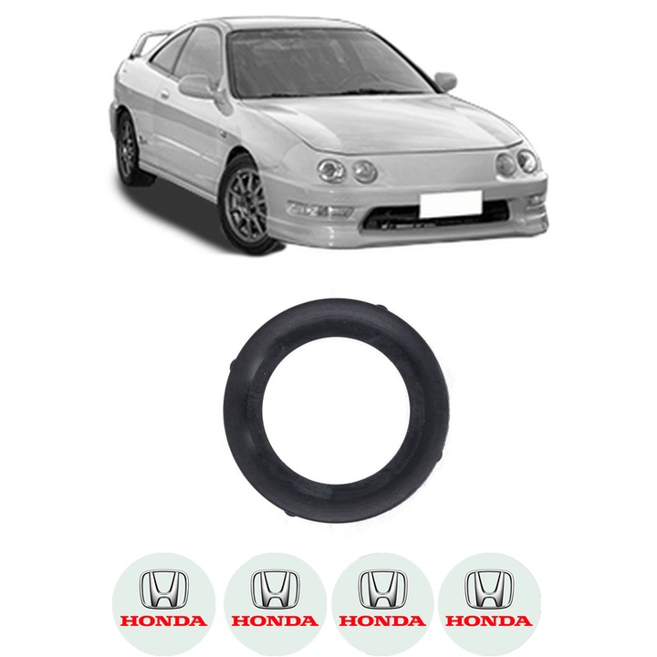 Set garnitura chiuloasa capac culbutori HONDA INTEGRA Coupe (DC) 1.8 (DC2) din 1993-2001 KW 107 CP 146 CMC 1834, Auto, Elring, 4x Stikere auto cu HONDA