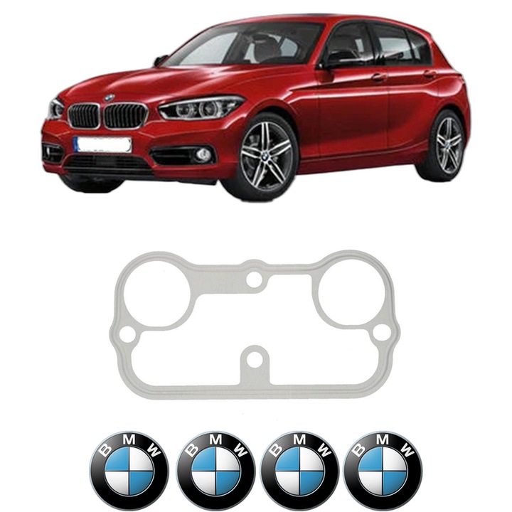 Set garnitura chiuloasa capac culbutori BMW Seria 1 (F21) M 135 i din 2011-2016 KW 235 CP 320 CMC 2979, Auto, Elring, 4x Stikere auto cu BMW