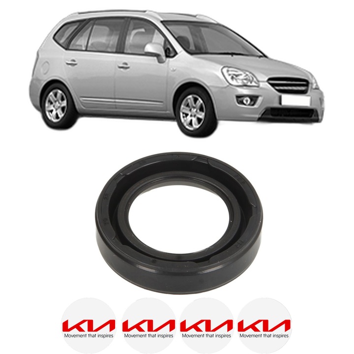 Set garnitura chiuloasa capac culbutori KIA CARENS III MPV (UN) 2.0 CRDi 115 din 2007-2013 KW 85 CP 115 CMC 1991, Auto, Elring, 4x Stikere auto cu KIA