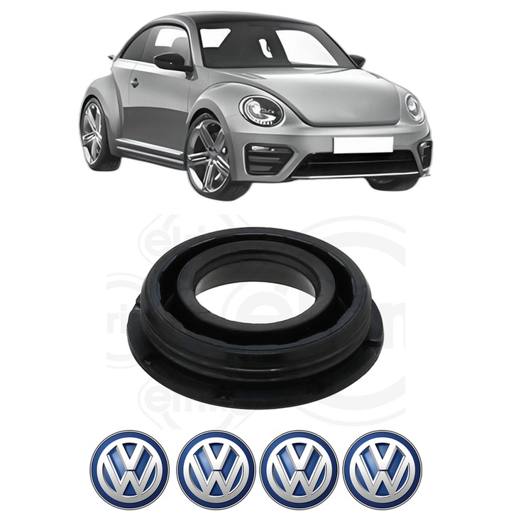 Set garnitura chiuloasa capac culbutori Volkswagen BEETLE (5C1, 5C2) 2.0 TDI din 2014-2018 KW 110 CP 150 CMC 1968, Auto, Elring, 4x Stikere auto cu Volkswagen