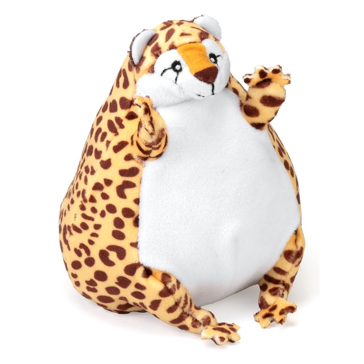 Ghepard Flipkins, Wild Republic, de pluș, aterizează mereu în picioare, 13cm, multicolor