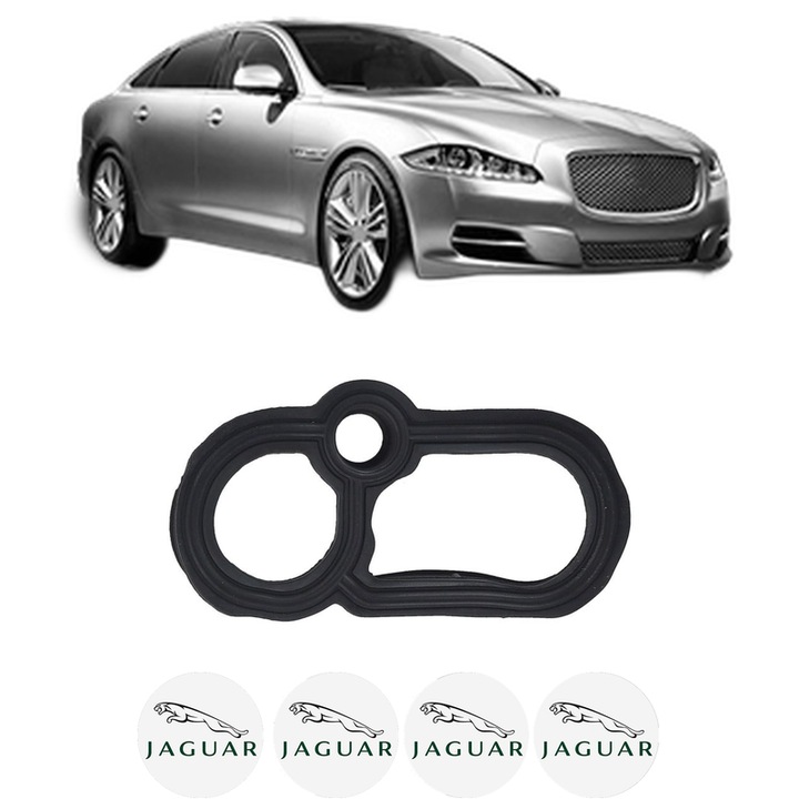 Set garnitura chiuloasa capac culbutori JAGUAR XJ (X351) 3.0 SCV6 AWD din 2012-2019 KW 250 CP 340 CMC 2995, Auto, Elring, 4x Stikere auto cu JAGUAR