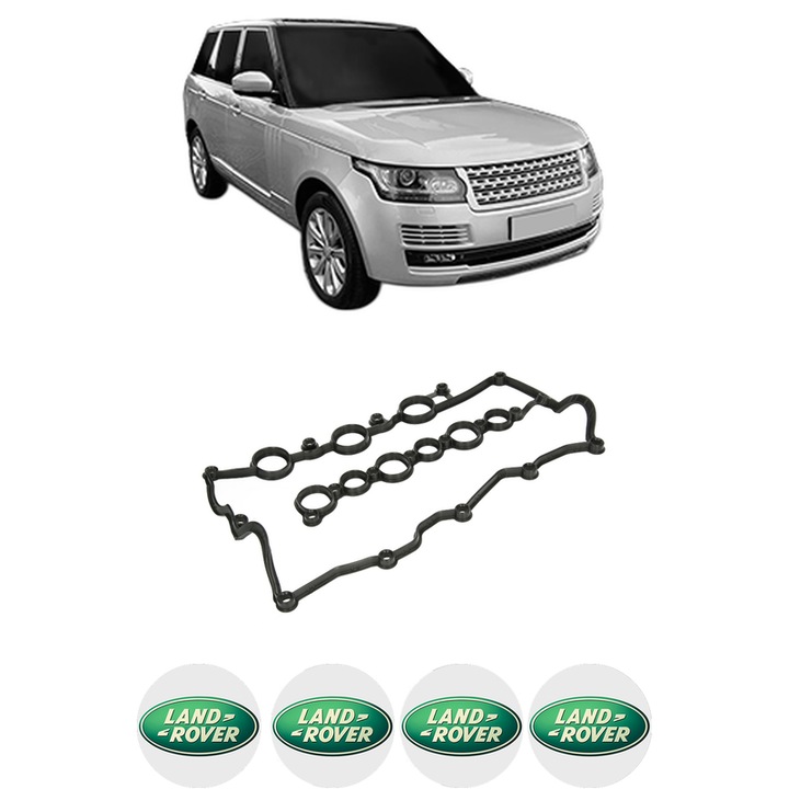Set garnitura chiuloasa capac culbutori LAND ROVER RANGE ROVER IV (L405) 3.0 SDV6 Hybrid 4x4 din 2013-2021 KW 250 CP 340 CMC 2993, Auto, Elring, 4x Stikere auto cu LAND ROVER
