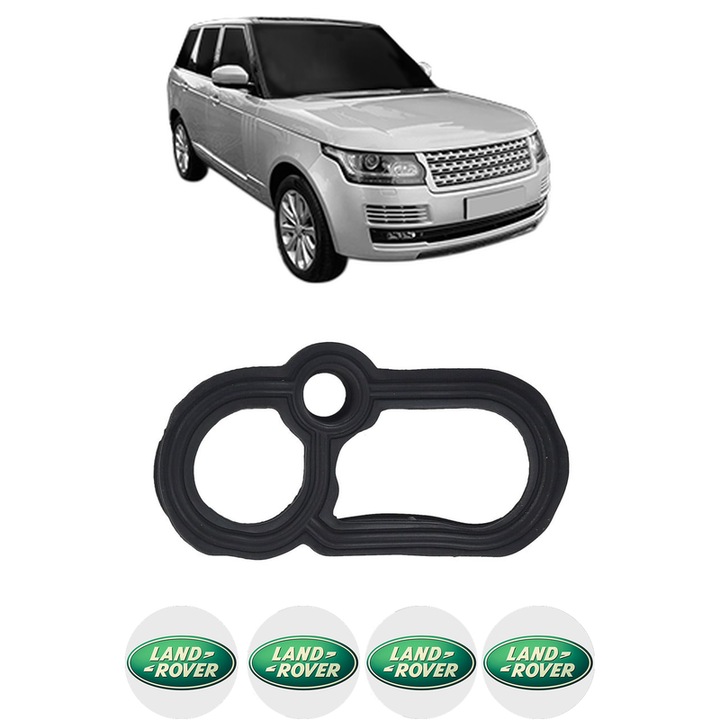 Set garnitura chiuloasa capac culbutori LAND ROVER RANGE ROVER IV (L405) 3.0 SCV6 4x4 din 2013-2021 KW 250 CP 340 CMC 2995, Auto, Elring, 4x Stikere auto cu LAND ROVER