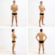 Slip inot barbati - Finis Solid, albastru - 24(3XS)