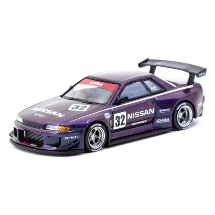 Количка Nissan Skyline (R32) Widebody Violet 1:64 Tarmac Works