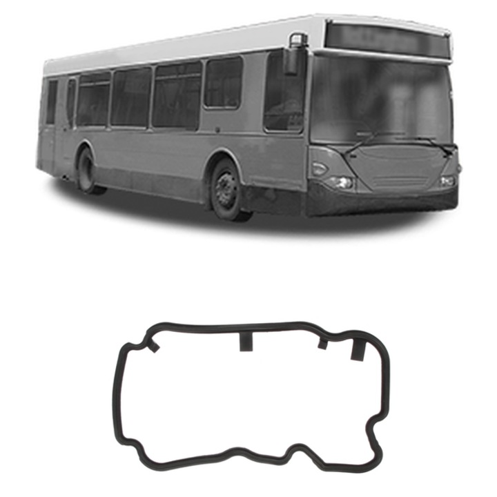 Set garnitura chiuloasa capac culbutori SCANIA 4 - series bus K 114 din 1997-2007 KW 250 CP 340 CMC 10640, Auto, Elring, 4x Stikere auto cu SCANIA