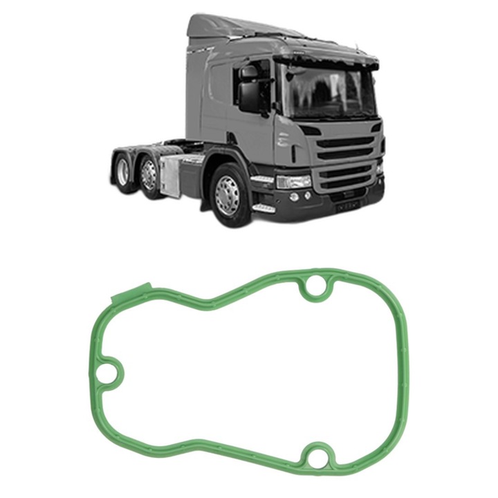 Set garnitura chiuloasa capac culbutori SCANIA P I P340 CNG din 2012-2019 KW 250 CP 340 CMC 9291, Auto, Elring, 4x Stikere auto cu SCANIA