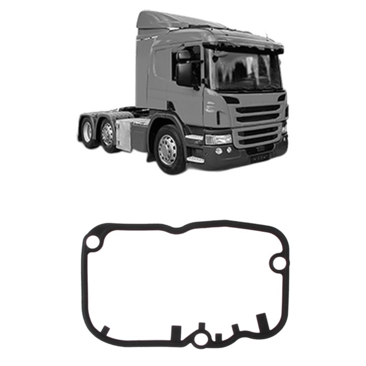 Set garnitura chiuloasa capac culbutori SCANIA P I P340 din 2004-2019 KW 250 CP 340 CMC 11705, Auto, Elring, 4x Stikere auto cu SCANIA