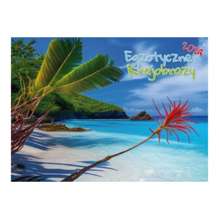 Kalendar 2024 Pan Kalendarzyk, album, 28 pagini, format 320x470mm, multilingv