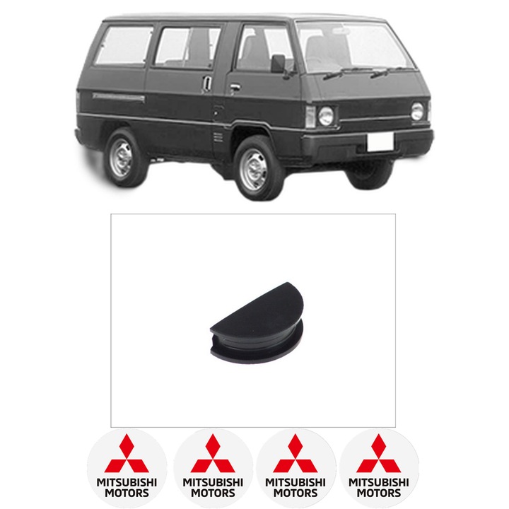 Set garnitura chiuloasa capac culbutori MITSUBISHI L 300 / DELICA II Bus (L03_P/G, L0_2P) 1.8 4WD (L035G) din 1984-1987 KW 60 CP 82 CMC 1795, Auto, Elring, 4x Stikere auto cu MITSUBISHI