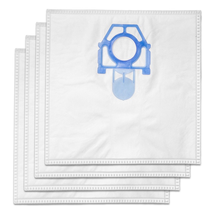 Saci pentru aspirator Bosch, Zelmer, Set 4 bucăți, Saci sintetici, hepabe® 4HB1129