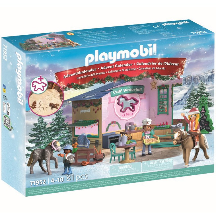 Playmobil Horses of Waterfall - Calendar de Craciun, Cafeneaua cu delicii