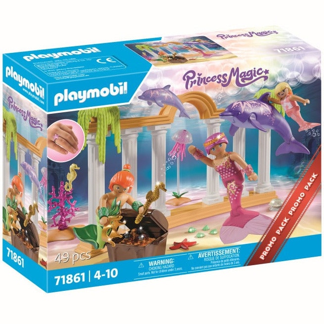 Playmobil Princess Magic - Promo Pack, Comoara sirenelor si delfini