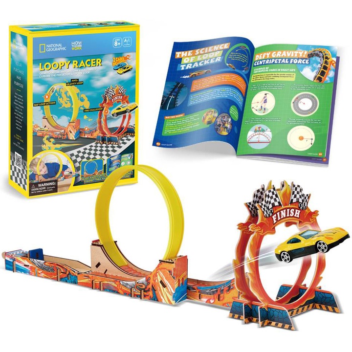 Puzzle 3D National Geographic, Kalandos hajsza
