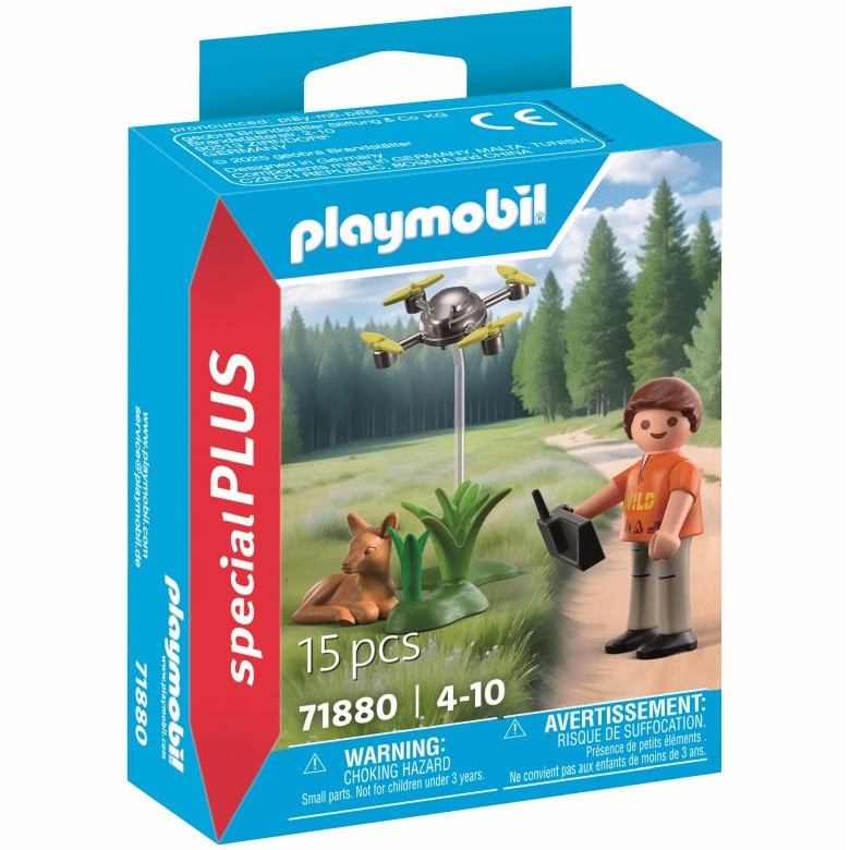 Playmobil Special Plus - Salvator cu drona