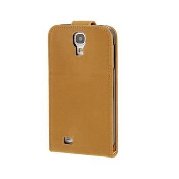 Husa protectie SKY ARGOS pentru SAMSUNG GALAXY S4 (i 9500), Flip vertical, Inchidere magnetica, Stand - Maro deschis Husa protectie SKY ARGOS pentru SAMSUNG GALAXY S4 (i 9500), Flip vertical, Inchidere magnetica, Stand - Maro deschis