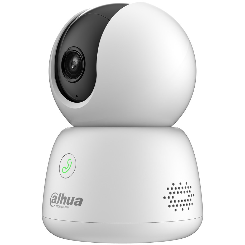 Camera de supraveghere Wireless Dahua DH-IPC-H5BP-0360B-EUR cu Pan/Tilt 360 grade, 5MP, 2880 × 1620, Night Vision, Smart Detection, Smart Tracking, One-click Proactive Call, One-cl