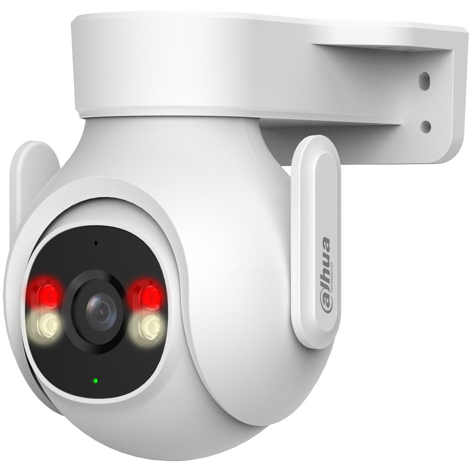 Camera de supraveghere Wireless Dahua Picoo DH-IPC-P5BP-PV-0360B-EUR cu Pan/Tilt 360 grade, 5MP, 2880 × 1620, Night Vision, Smart Detection, Smart Tracking, Preset Patrol, IP66
