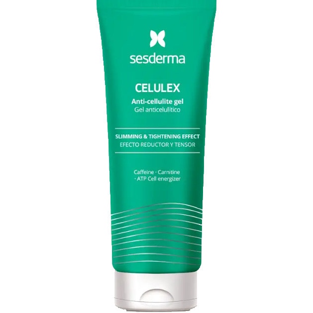 Gel anticelulita SESDERMA CELULEX, efect tensor și de remodelare, cu ingrediente lipozomale, vitamina A și cofeina, 200ml