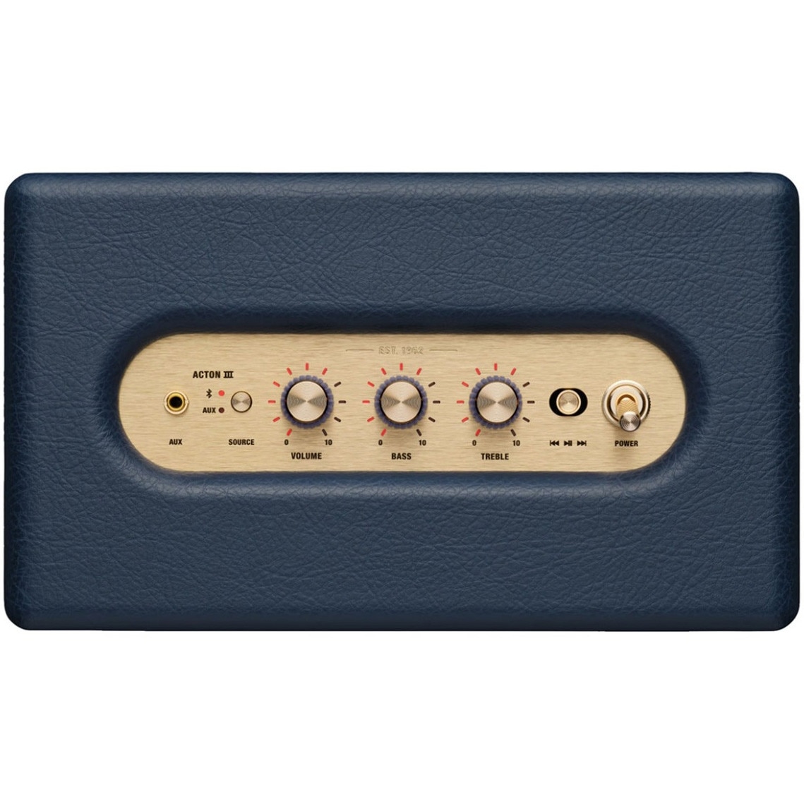 Boxa portabila Marshall Acton III, 60W, Bluetooth, Albastru - eMAG.ro
