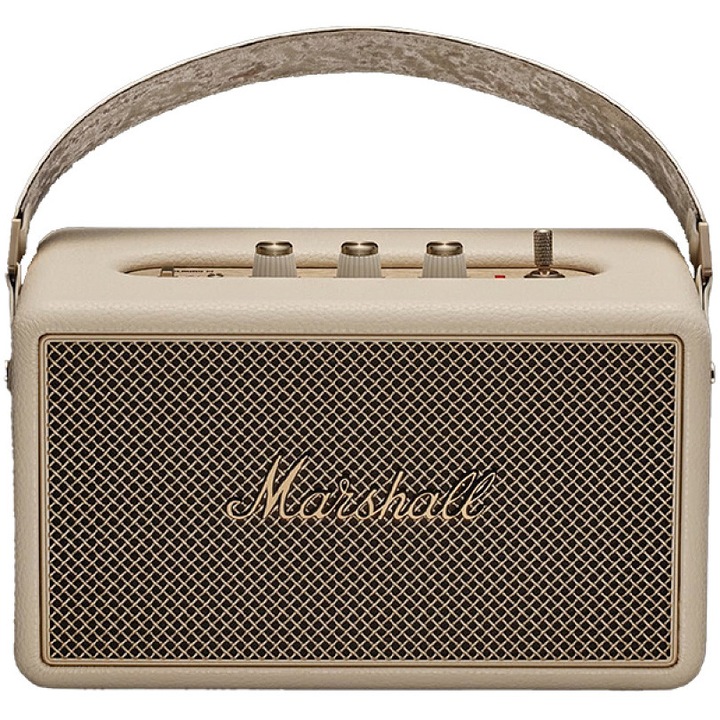 Boxa portabila Marshall Kilburn III, 50W, Bluetooth, Autonomie 50 ore, IP54, Crem