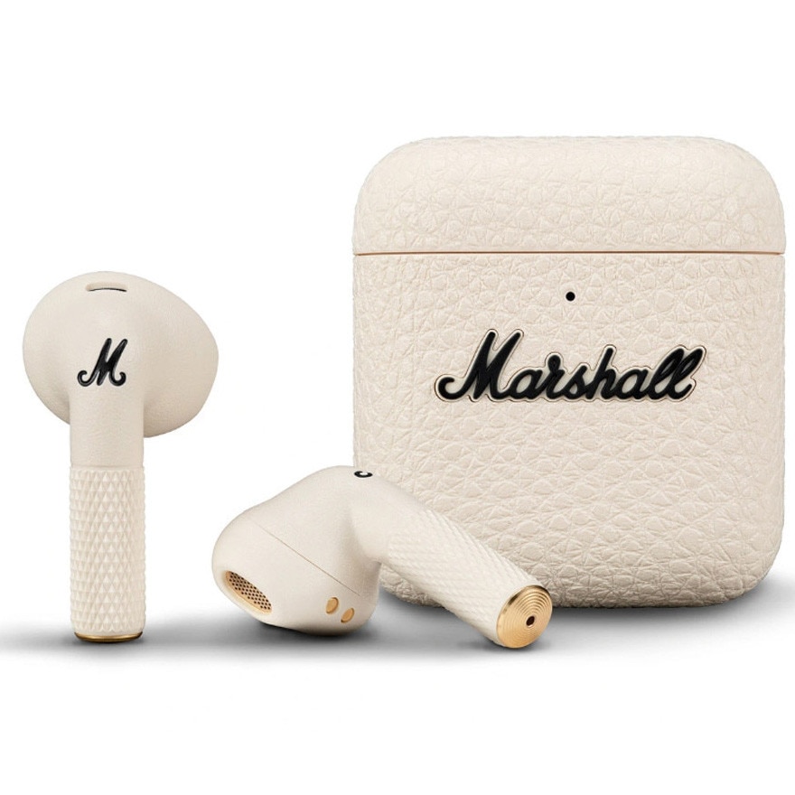 【ほぼ新品】Marshall MINOR IV Cream Casti In-Ear Marshall Minor IV, True Wireless, Bluetooth