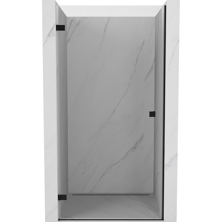 Mexen Lunar-B usa de dus batanta stanga 70 cm, transparenta, neagra - 832-070-000-70-00-L