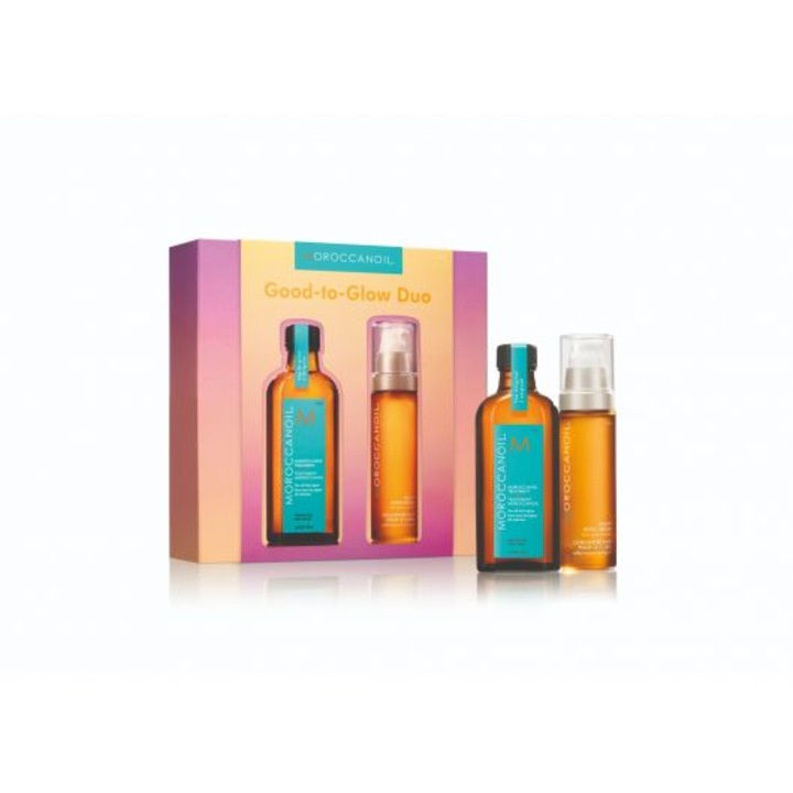 Set de par si corp Moroccanoil Good To Glow Duo Original 100ml+50ml
