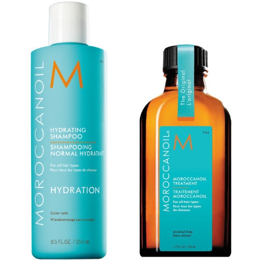 Set Moroccanoil HYDRATE: Ulei Tratament Original 50 ml+ Sampon