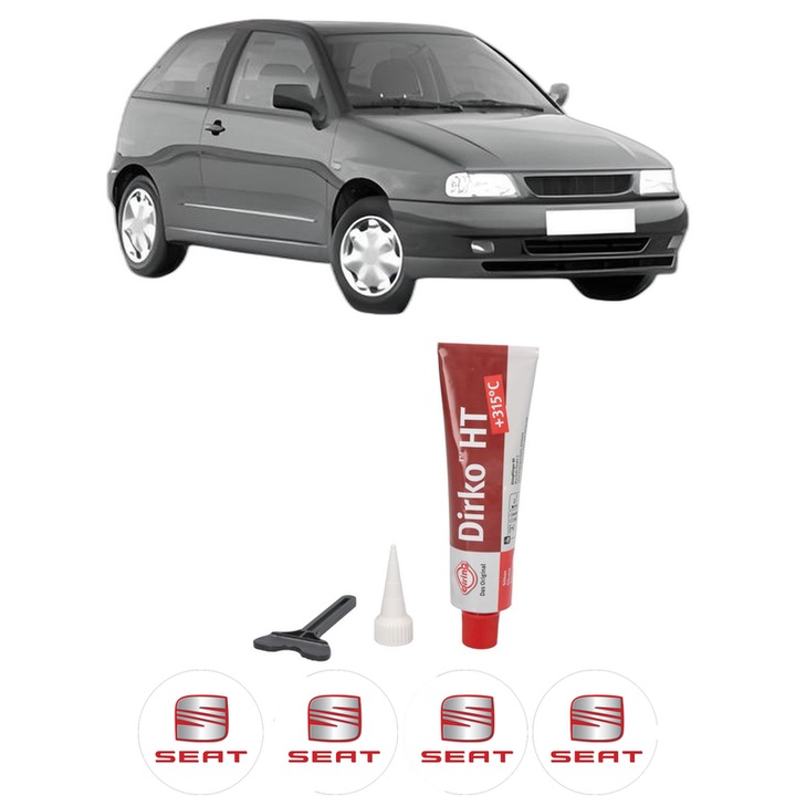 Set garnitura chiuloasa capac culbutori SEAT IBIZA II (6K1) 1.9 SDI din 1999-2002 KW 50 CP 68 CMC 1896, Auto, Elring, 4x Stikere auto cu SEAT