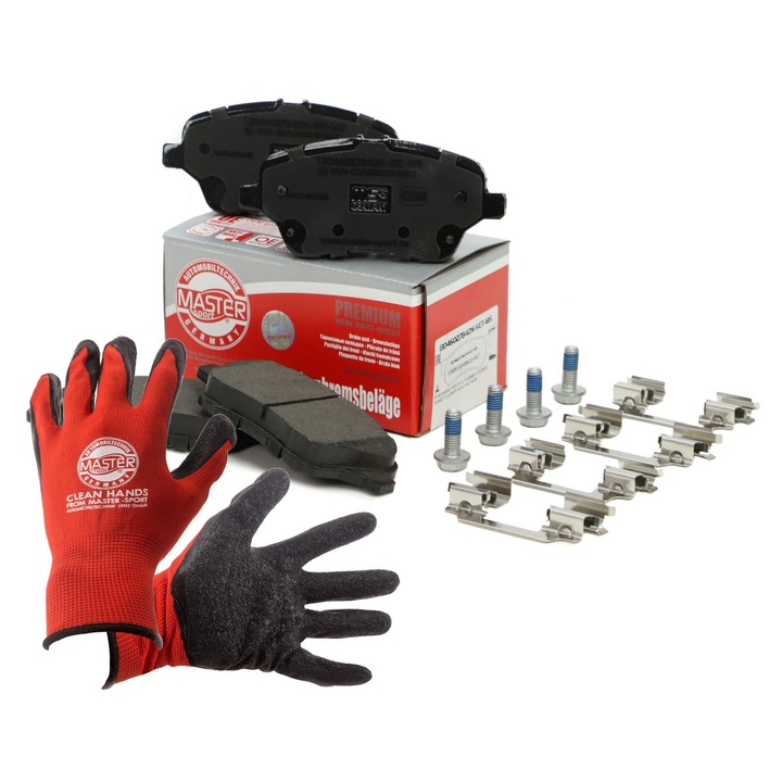 Fékbetétek, Master-Sport Germany, 131x60mm, 17,2mm vastagság