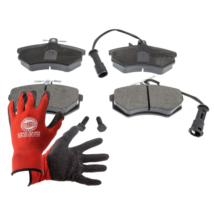 Fékbetétek, Master-Sport Germany, 2 db, tartóval