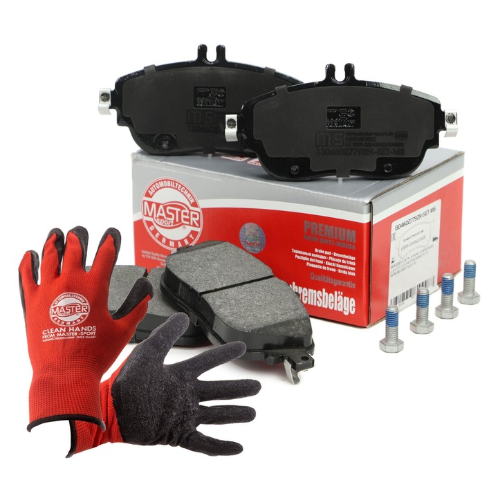 Fékbetét készlet, tárcsafék Master-Sport Germany, 19,3mm vastagság, 144x71,5mm