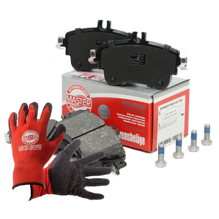 Fékbetét készlet Master-Sport Germany, 129x71,2mm