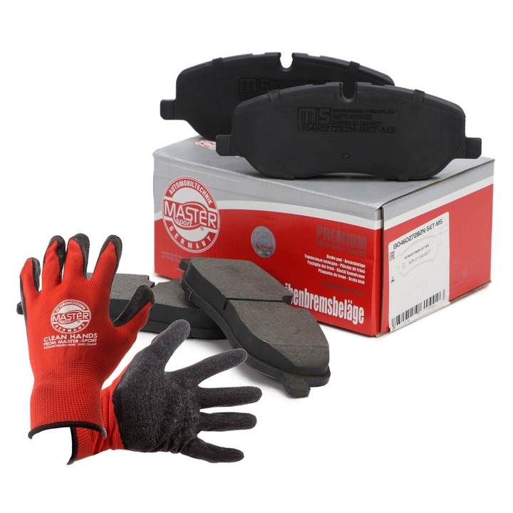 Fékbetétek, Master-Sport Germany, 18,2mm, 163x58,7mm, Land Roverhez