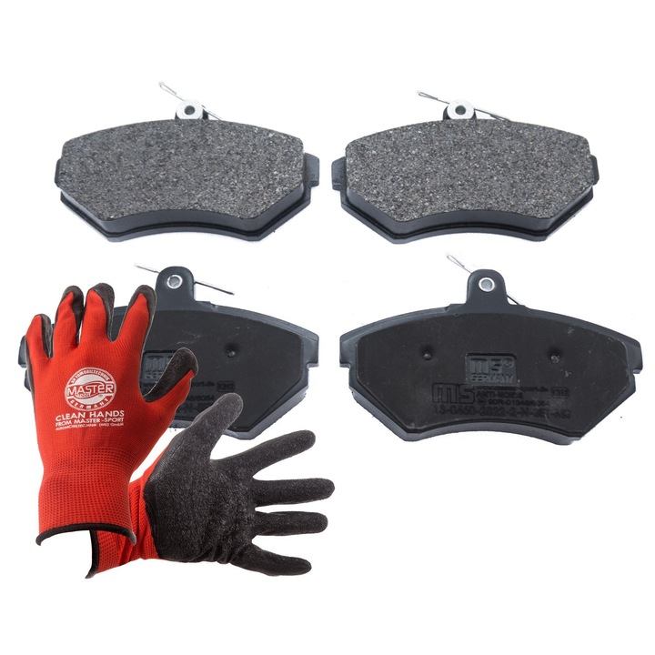 Fékbetétek elöl, Master-Sport Germany, 19,6mm, 119x69,6mm