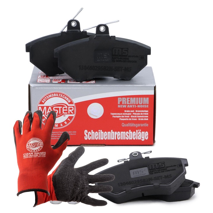 Fékbetétek, Master-Sport Germany, 119x69,6mm