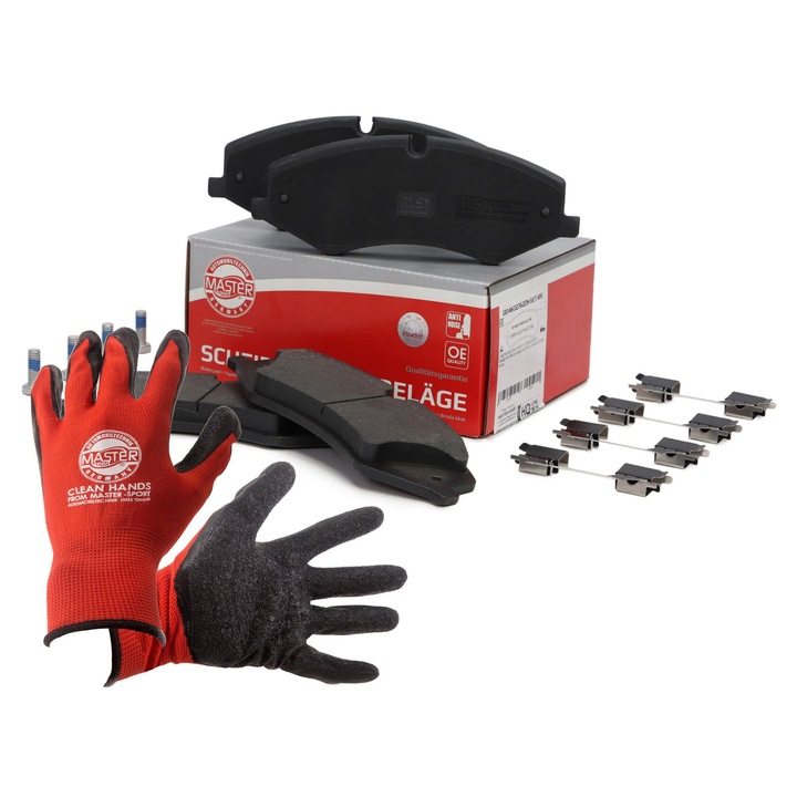 Fékbetétek, Master Sport Germany, 193x72,3mm