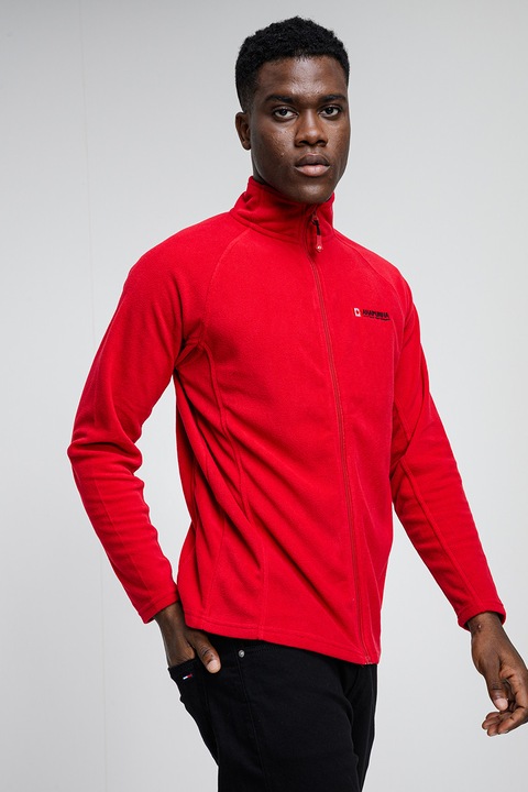 Anapurna, Поларен суитшърт Tonneau с цип, Червен