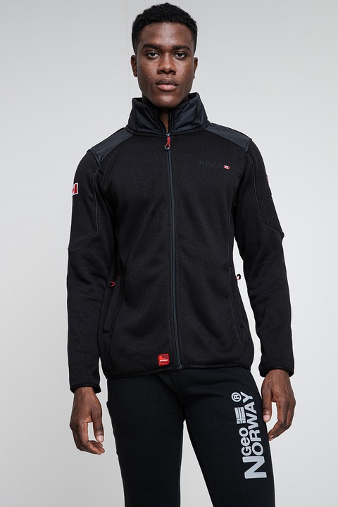 Anapurna, Суитшърт от полар Turbine с цип, Черен