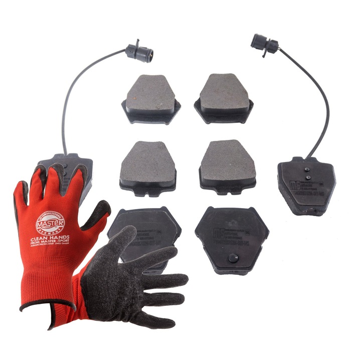 Fékbetétek, Master Sport Germany, 63x75,3mm, AUDI A8 D2-hez