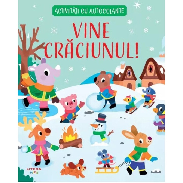 Vine Craciunul! Activitati cu autocolante