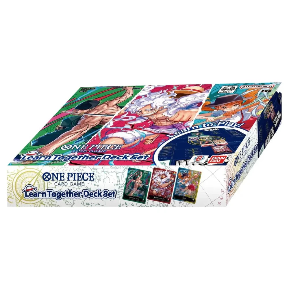 Joc de societate Bandai, One Piece Card Game, Learn To Play, Deck