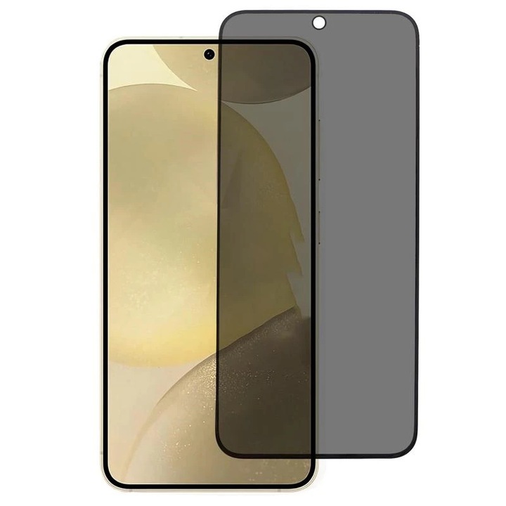 Folie de protectie tempered glass pentru Samsung Galaxy S25 Edge privacy