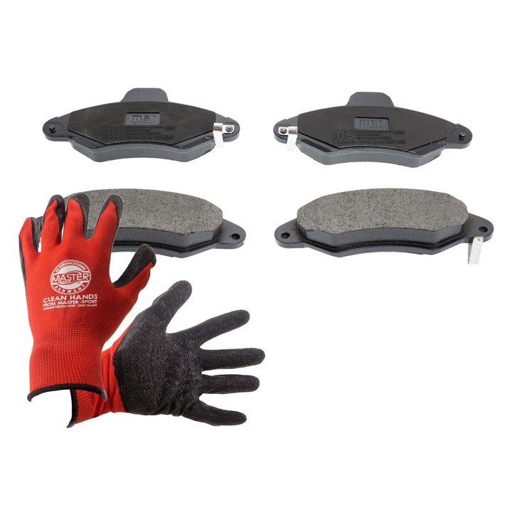 Fékbetétek, Master Sport Germany, 131x57,3mm, 18mm