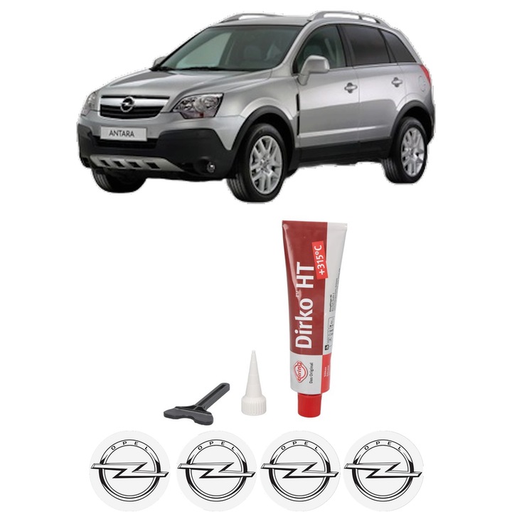 Set garnitura chiuloasa capac culbutori OPEL ANTARA A (L07) 2.4 din 2010-2015 KW 123 CP 167 CMC 2384, Auto, Elring, 4x Stikere auto cu OPEL